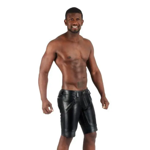 Mister B Leather FXXXer Shorts - Black - Bilde 2