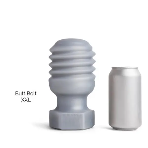 Hankey's Toys Butt Bolt - Sølv - XXL - Bilde 2