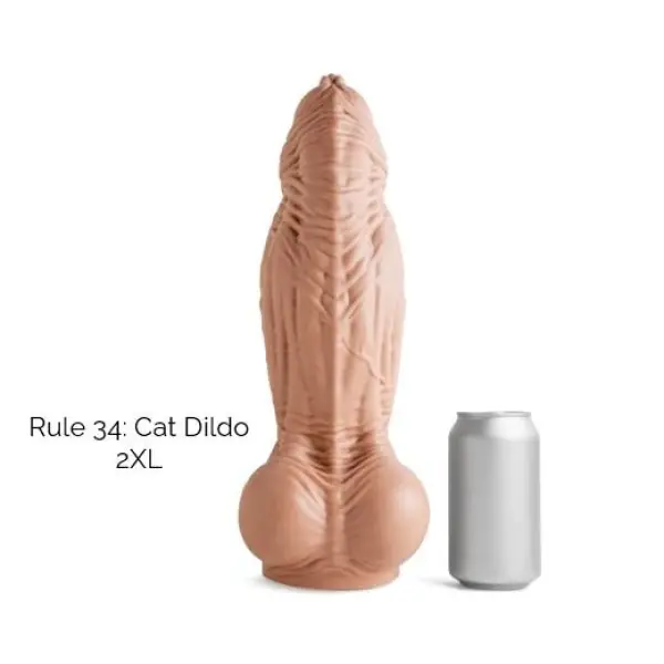 Hankey's Toys Rule 34: Cat Dildo - XX-Large - Bilde 5