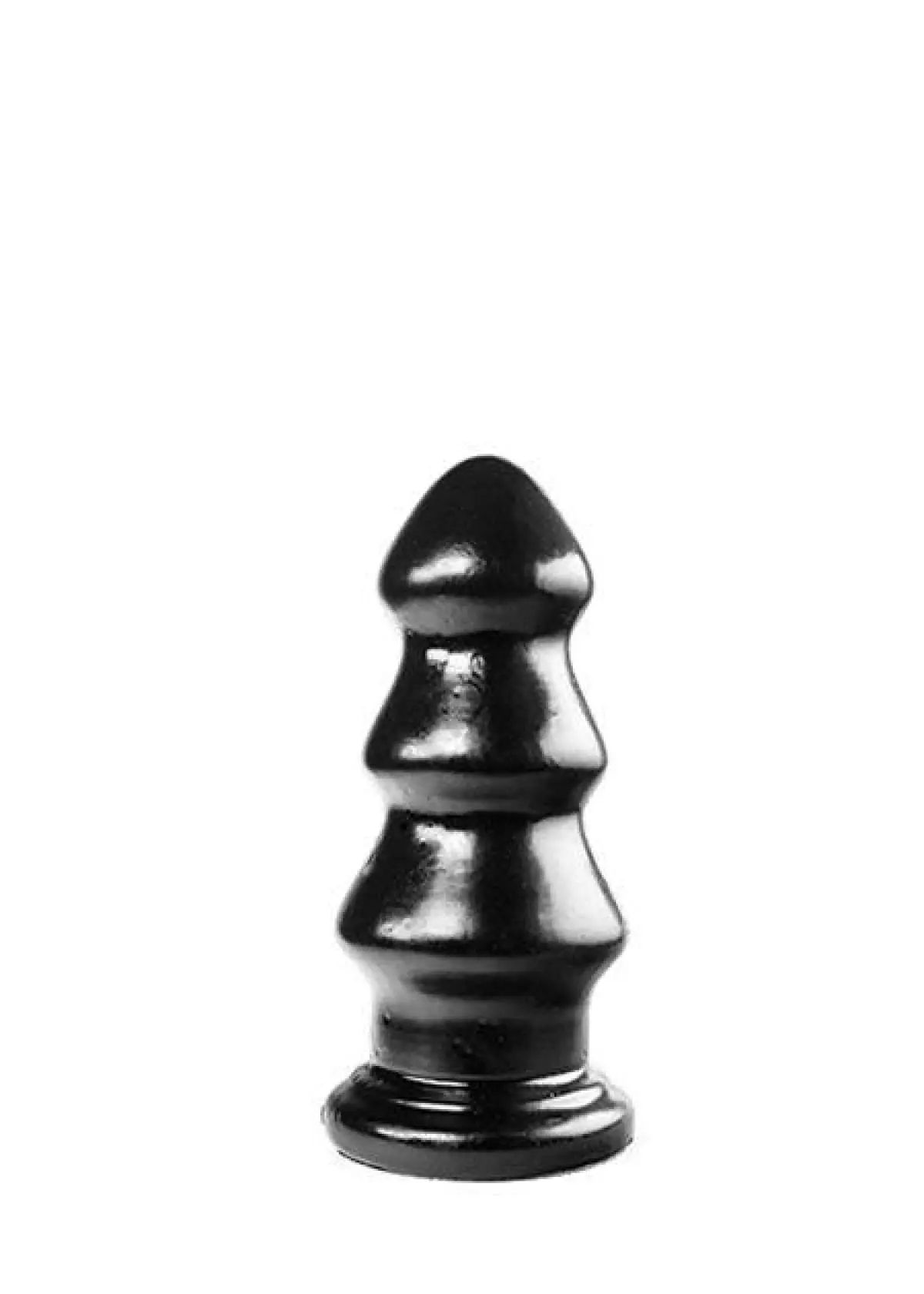 Dark Crystal Rimme Butt Plug Black