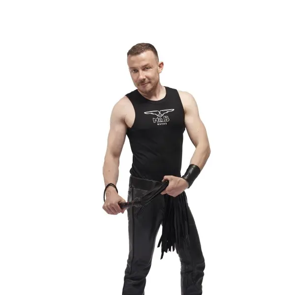 Mister B Impact Premium Leather Flogger - Bilde 2