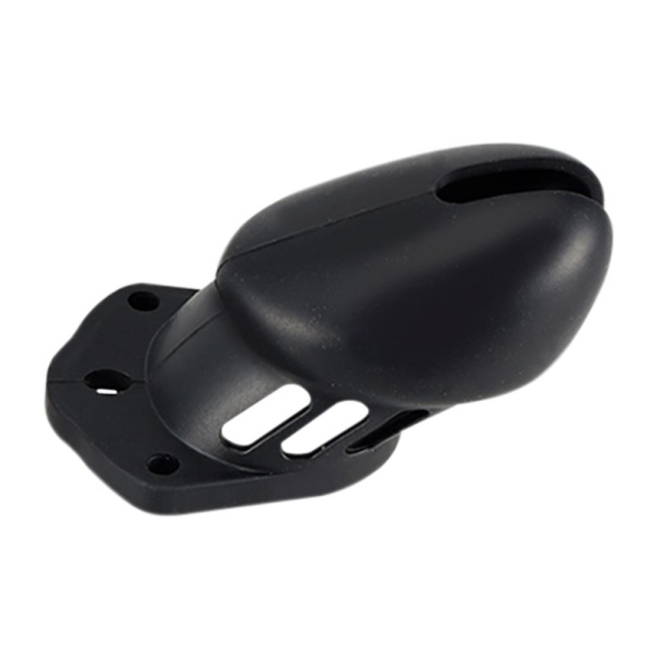 BRUTUS DENIAL - Silicone Chastity Cage Set Black - Bilde 4