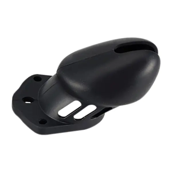 BRUTUS DENIAL - Silicone Chastity Cage Set Black - Bilde 4