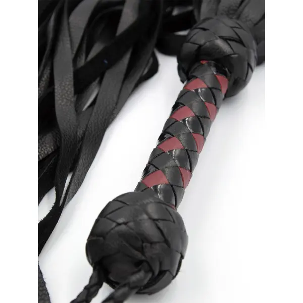 Mister B Impact Premium Leather Flogger - Bilde 3
