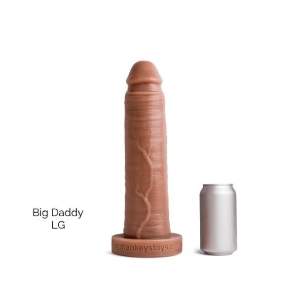Hankey's Toys Big Daddy Dildo L Solbrun - Bilde 2
