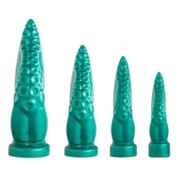 Hankey's Toys Taintacle Dildo - Grønn - S - Bilde 3