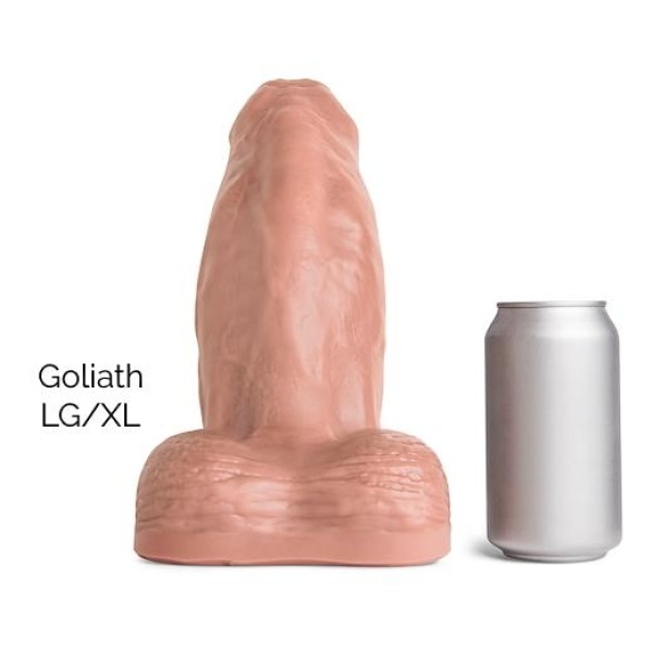 Hankey's Toys Goliath Dildo L/XL Solbrun - Bilde 5