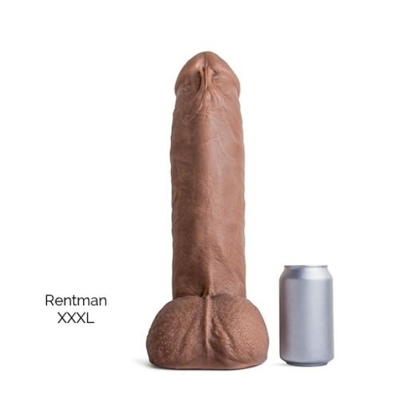Hankey's Toys Rentman Dildo - Solbrun - XXX-Large - Bilde 3