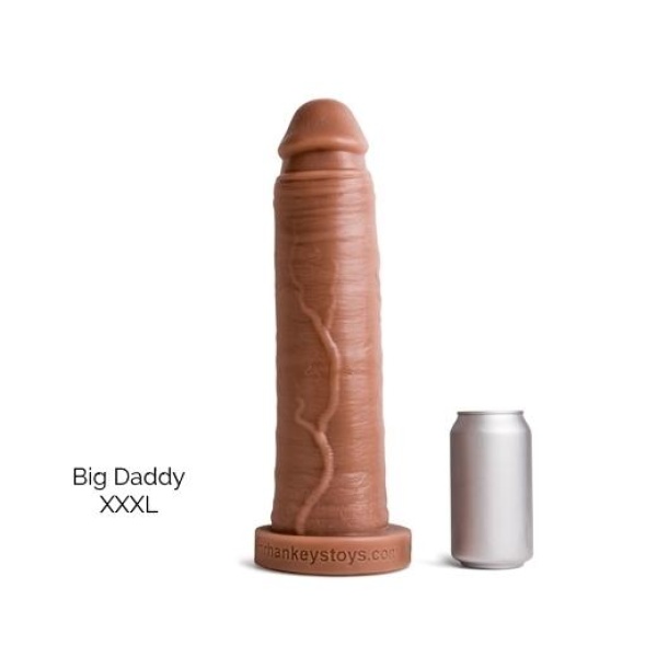 Hankey's Toys Big Daddy Dildo - Solbrun - XXX-Large - Bilde 2