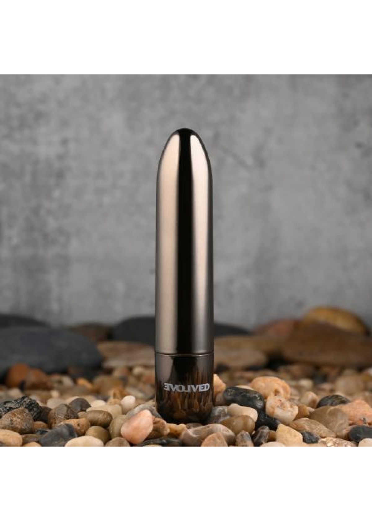 Evolved - Real Simple Bullet Vibrator - Black Chrome