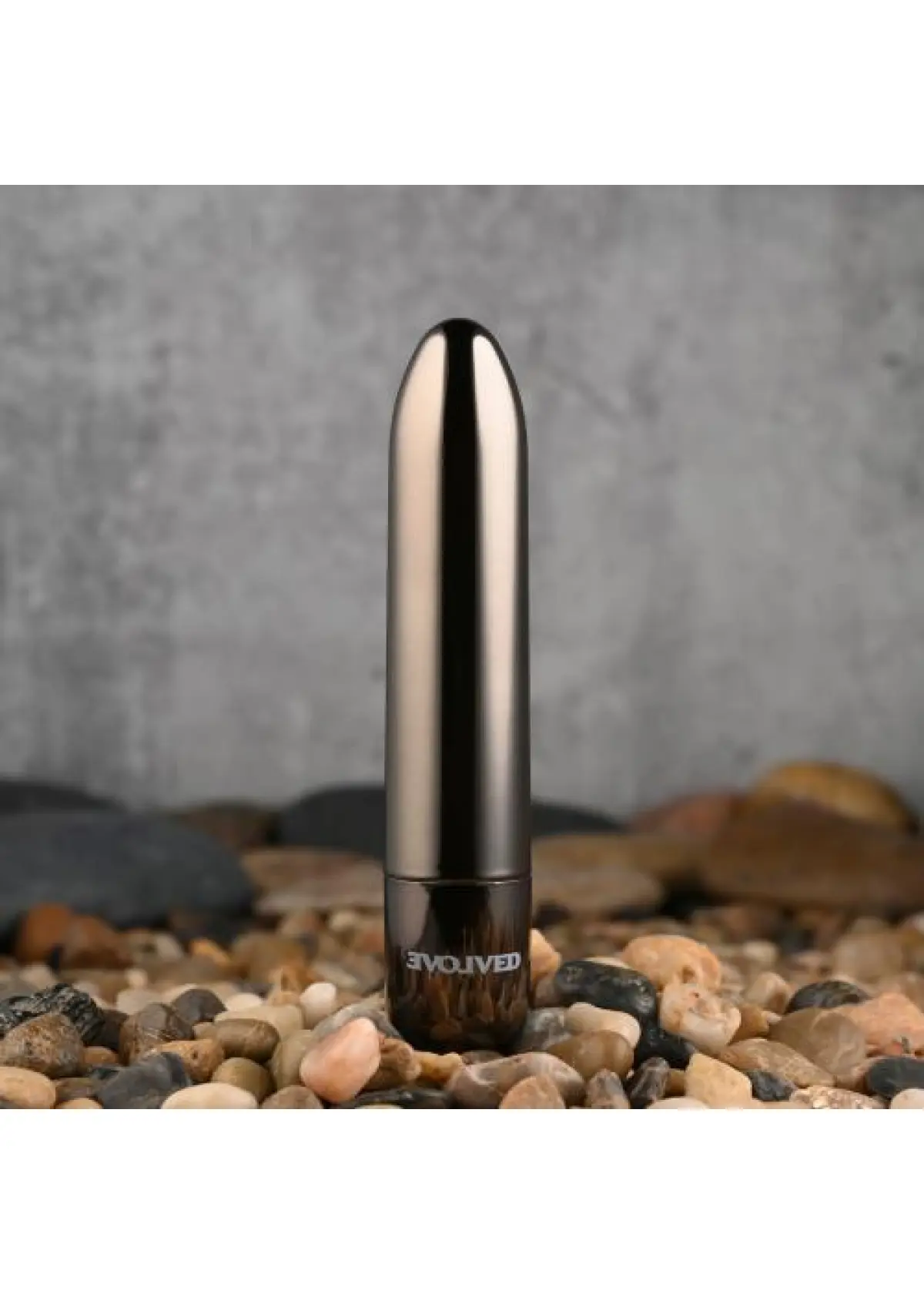Evolved - Real Simple Bullet Vibrator - Black Chrome