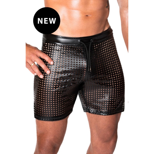 Mayhem powerwetlook lasercut shorts - Bilde 4
