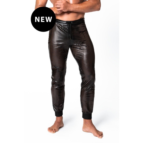 Mayhem powerwetlook lasercut treggings - Bilde 4