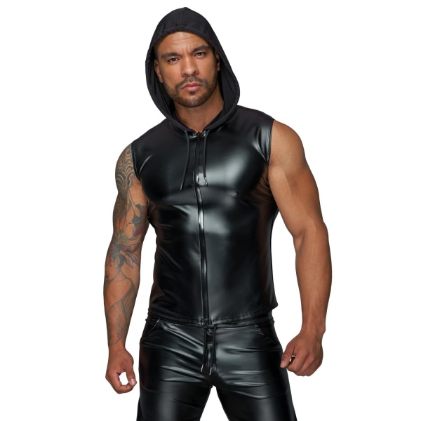 Hooded Shirt with 2-way zipper - Bilde 5