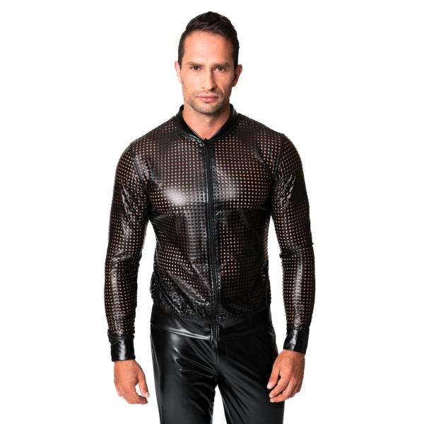 Mayhem powerwetlook lasercut jacket