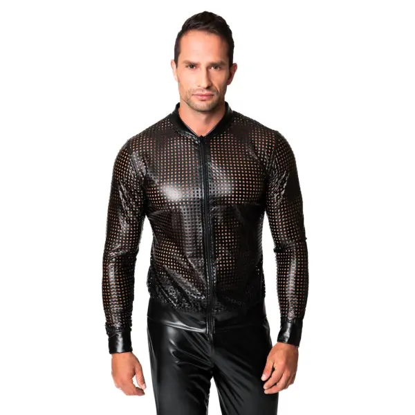 Mayhem powerwetlook lasercut jacket