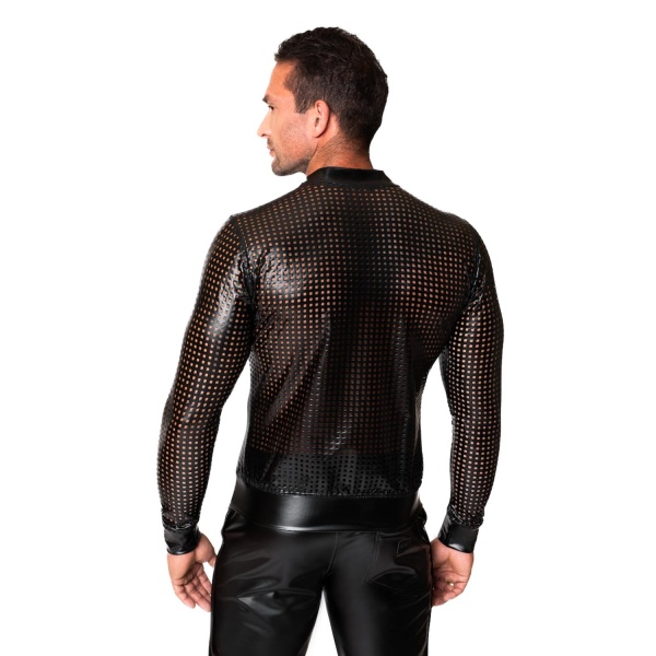 Mayhem powerwetlook lasercut jacket - Bilde 6