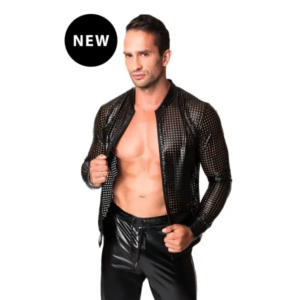 Mayhem powerwetlook lasercut jacket - Bilde 2