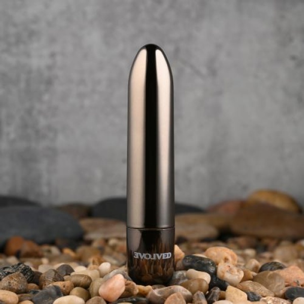 Evolved - Real Simple Bullet Vibrator - Black Chrome - Bilde 5