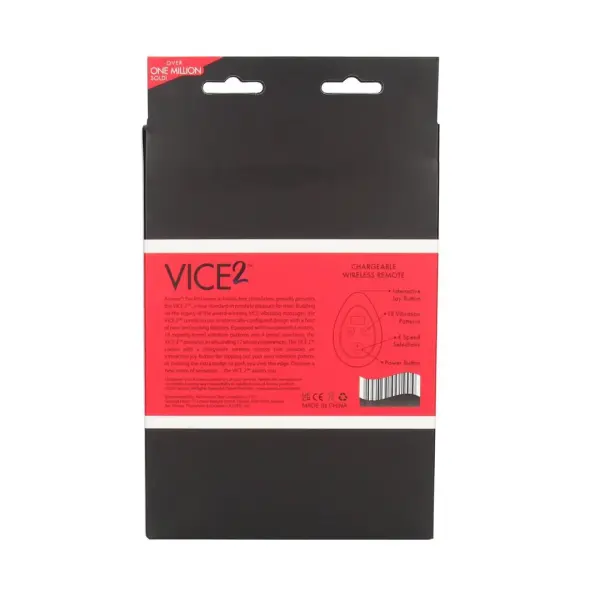 Vice 2 - Vibrating Male G-Spot Stimulator - Black - Bilde 2