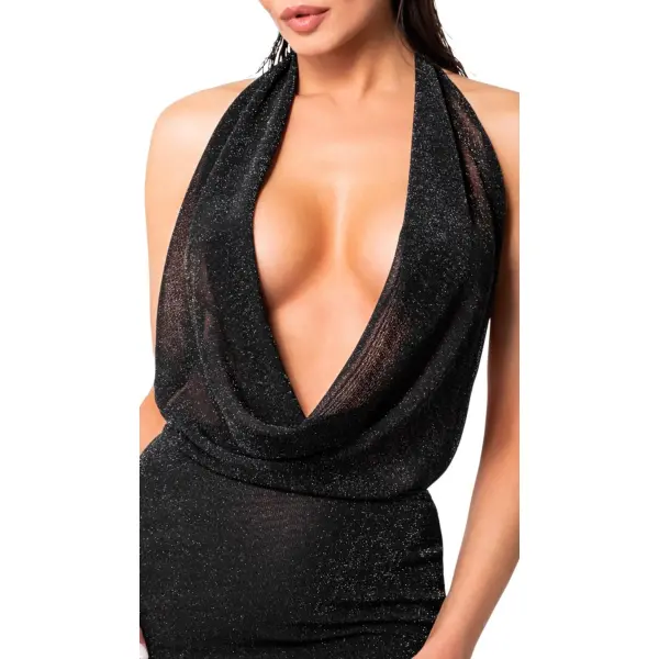 Luminara shiny tulle mini dress - Bilde 4