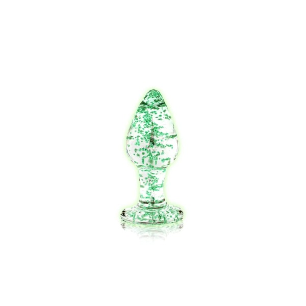 Glass Butt Plug - Glow in the Dark - Medium - Bilde 3