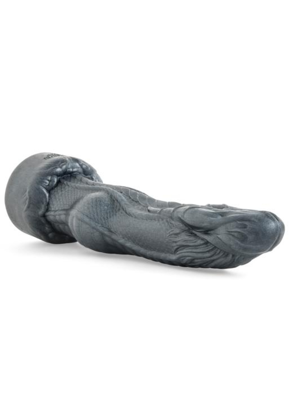 Hankey's Toys Knaughty Dragon - Metallgrå - Large