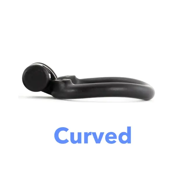 KINK3D Base Ring - Curved  (Sort)