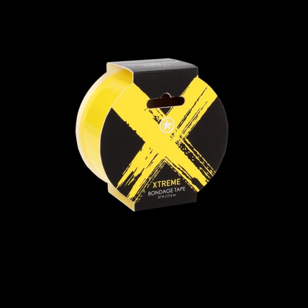 Ouch! Xtreme Bondage Tape - 57ft / 17,5 m - Yellow - Bilde 2