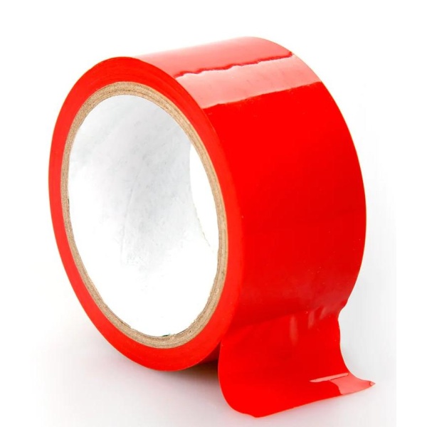 Bondage Tape Rød