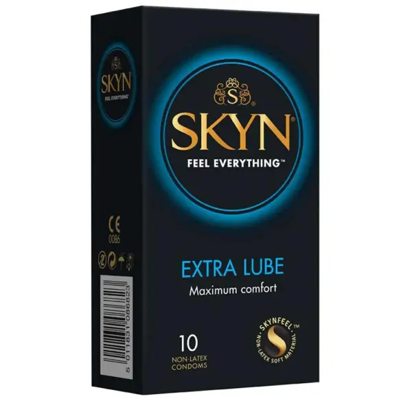 Mates Skyn Extra Lubricated - Condoms - 10 Pieces