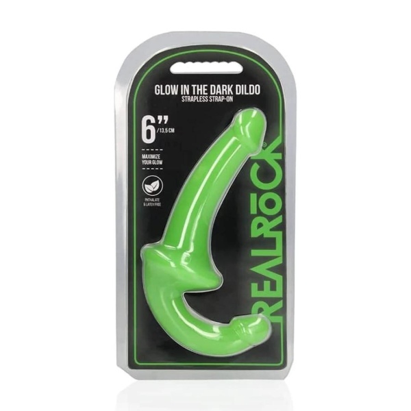 Strapless Strap-On - Glow in the Dark - 6'' / 13,5 cm - Bilde 2