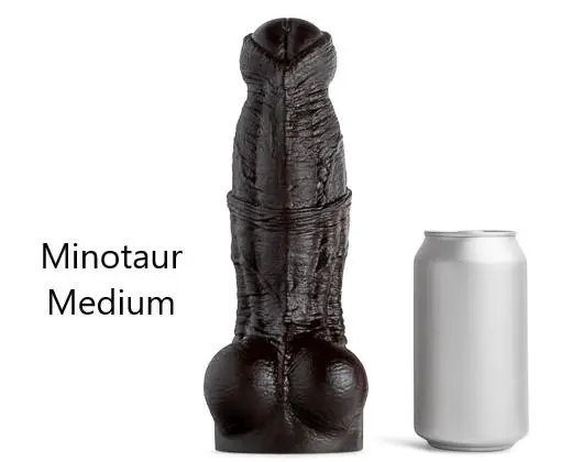 Hankey's Toys Minotaur Dildo M Brun - Bilde 7