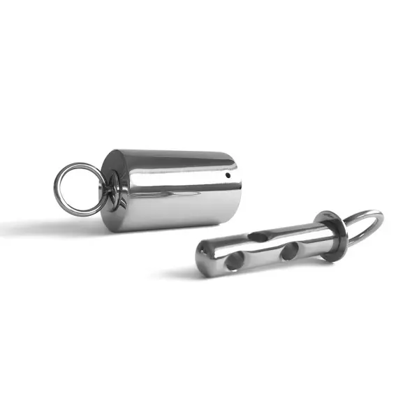 Stainless Steel Bondage Time Lock - Bilde 2