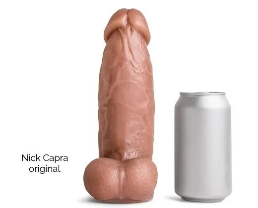 Hankey's Toys Nick Capra Dildo One Size Solbrun - Bilde 3
