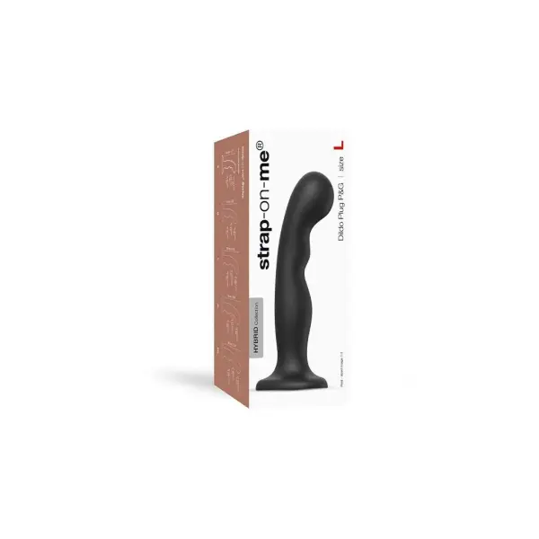 Strap-On-Me - Dildo Plug P&G Size L - Black - Bilde 2