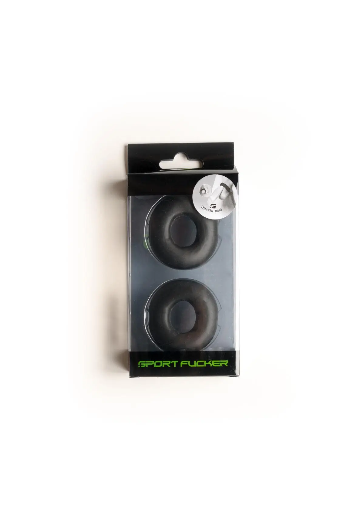 Stacker Rings 2-Pack Black