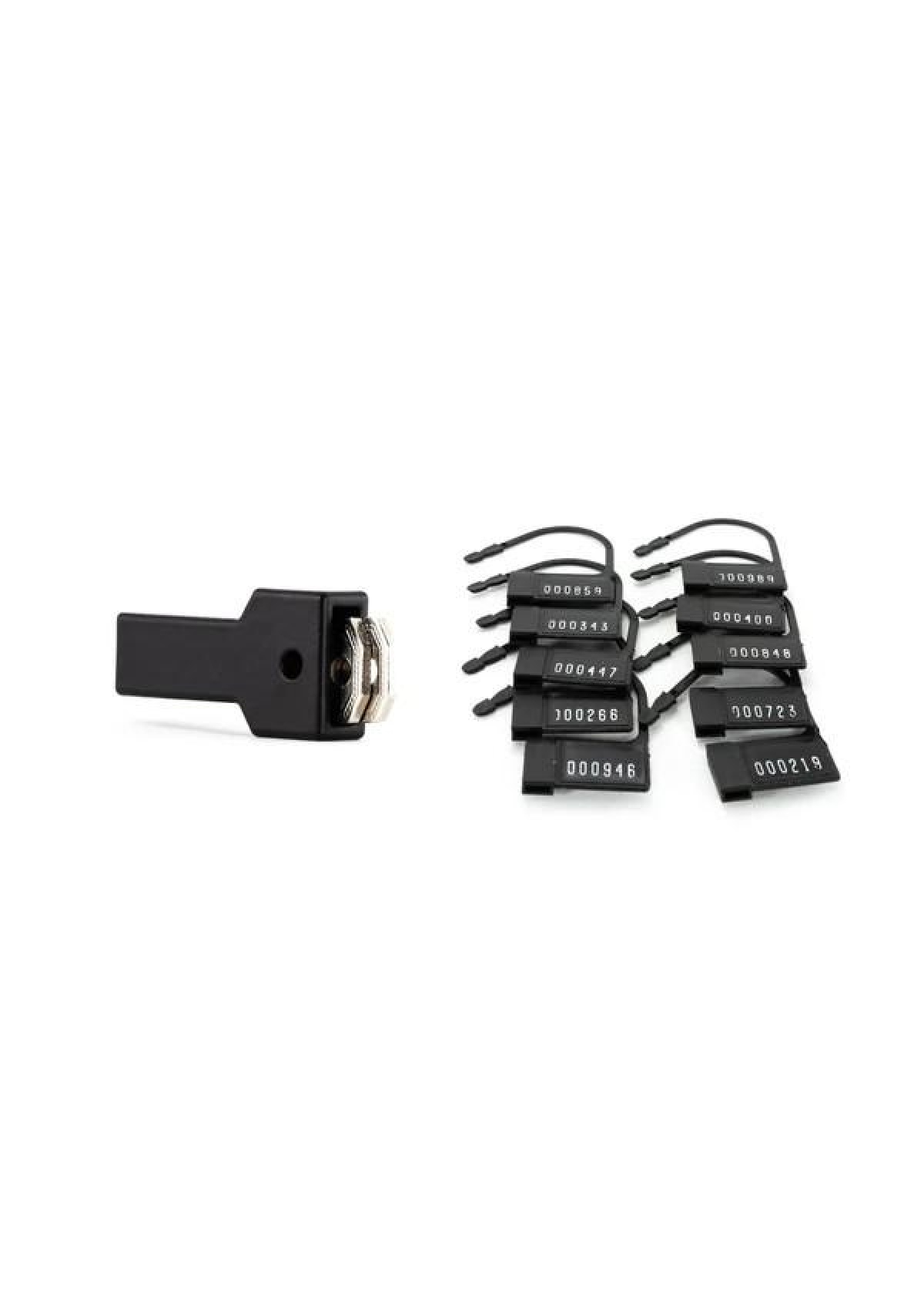 Double Key Sleeve (Black) + 10 Locks (Security Sleve)