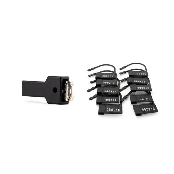 Double Key Sleeve (Black) + 10 Locks (Security Sleve)