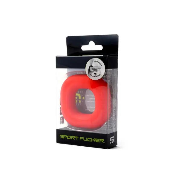 Liquid Silicone Big Boner Ring - Red - Bilde 2