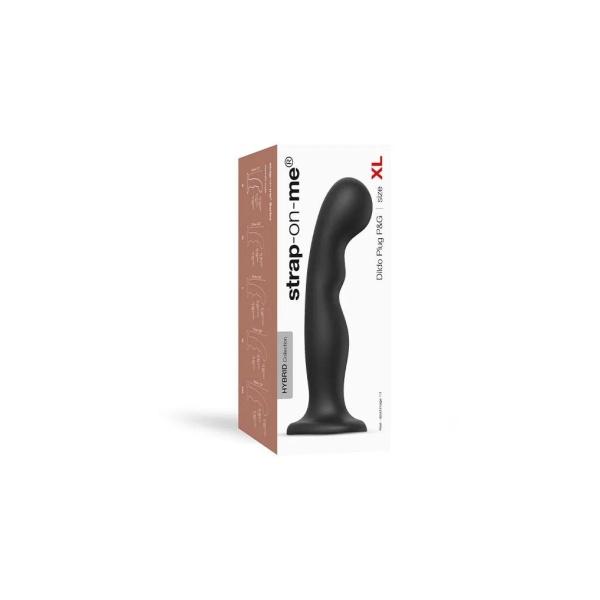 Strap-On-Me - Dildo Plug P&G Size XL - Black - Bilde 5