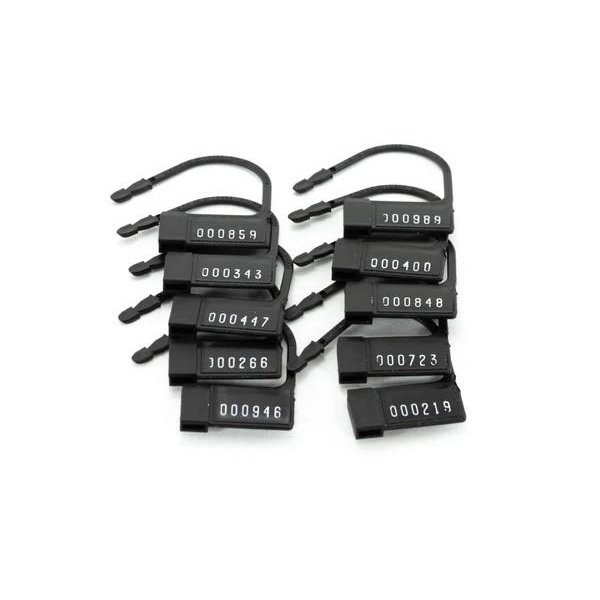 Serial Number Security Locks - 10 Pack