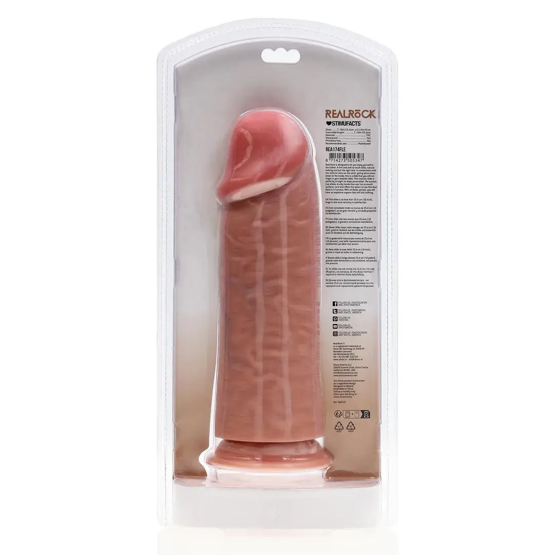 Extra Thick Straight without Balls 10 / 25,4 cm - Flesh - Bilde 3