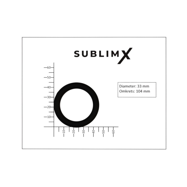 Sublim X Silicon Cockring - 14 sizes - Bilde 5