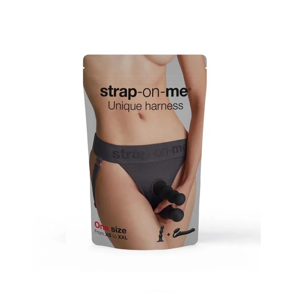 Strap-On-Me - Harness Unique - Strap-On Harness One Size - Grey - Bilde 4