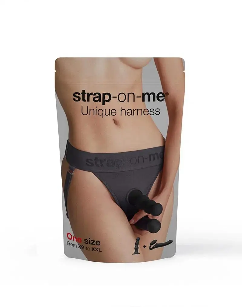 Strap-On-Me - Harness Unique - Strap-On Harness One Size - Grey - Bilde 5