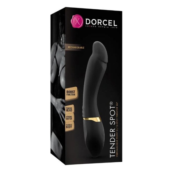 Tender Spot - Classic Vibrator - Black & Gold - Bilde 2