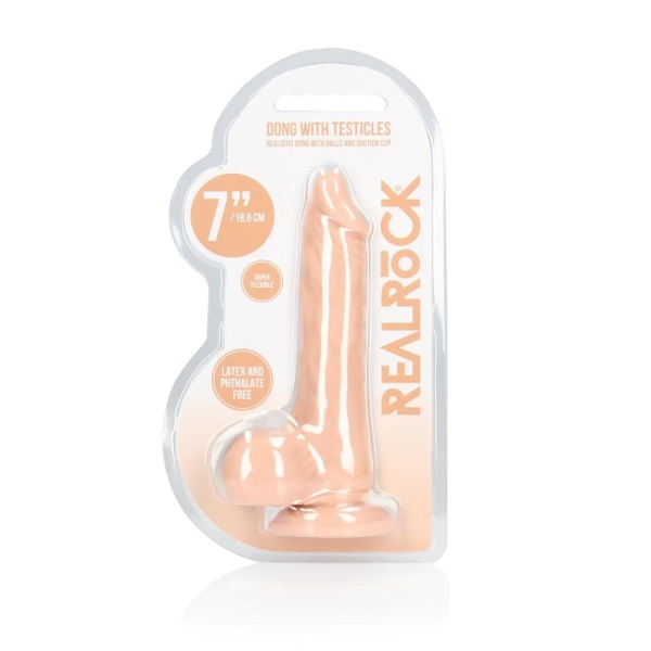 Dong with Testicles - 7 / 17 cm - Flesh - Bilde 3