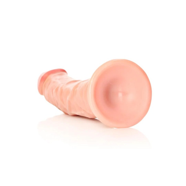 Curved Realistic Dildo with Suction Cup - 10 / 25,5 cm - Flesh - Bilde 3