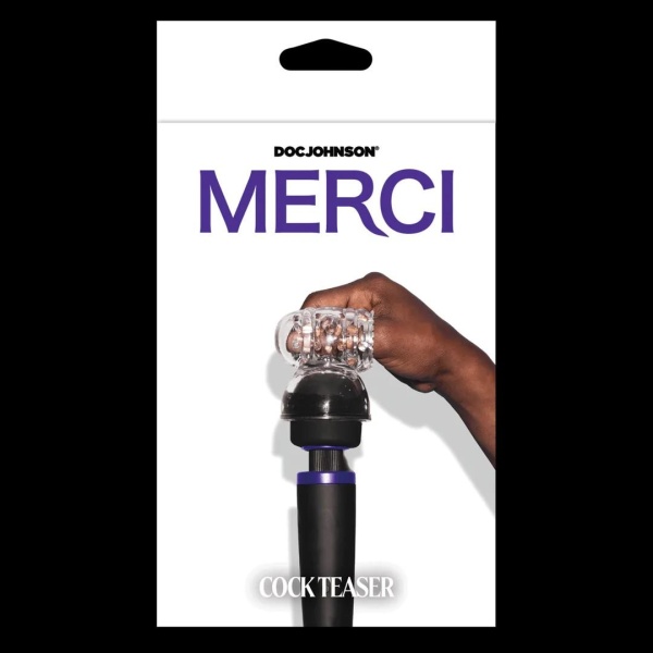 Cock Teaser - Wand Attachment - Clear - Bilde 2